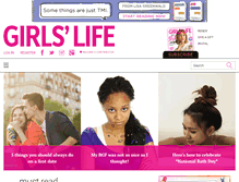 Tablet Screenshot of girlslife.com